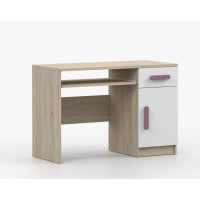 Psací stůl SMYK - dub sonoma/bílý (více variant)