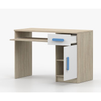 Psací stůl SMYK - dub sonoma/bílý (více variant)