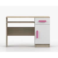 Psací stůl SMYK - dub sonoma/bílý (více variant)