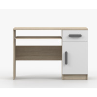 Psací stůl SMYK - dub sonoma/bílý (více variant)