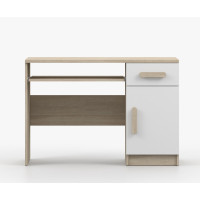 Psací stůl SMYK - dub sonoma/bílý (více variant)