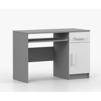 Psací stůl SMYK - šedý/bílý (více variant)