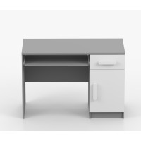 Psací stůl SMYK - šedý/bílý (více variant)