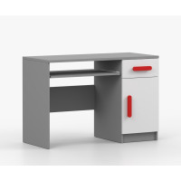 Psací stůl SMYK - šedý/bílý (více variant)
