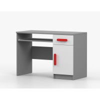 Psací stůl SMYK - šedý/bílý (více variant)