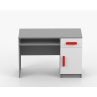 Psací stůl SMYK - šedý/bílý (více variant)