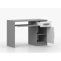 Psací stůl SMYK - šedý/bílý (více variant)