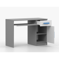 Psací stůl SMYK - šedý/bílý (více variant)
