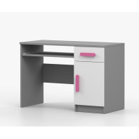 Psací stůl SMYK - šedý/bílý (více variant)