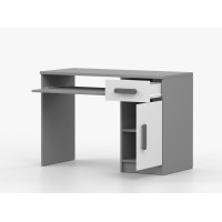Psací stůl SMYK - šedý/bílý (více variant)