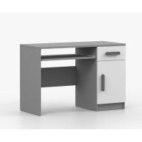 Psací stůl SMYK - šedý/bílý (více variant)