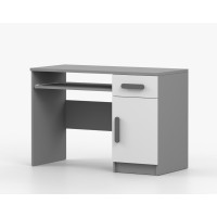 Psací stůl SMYK - šedý/bílý (více variant)