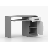 Psací stůl SMYK - šedý/bílý (více variant)