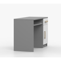 Psací stůl SMYK - šedý/bílý (více variant)