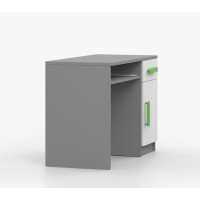 Psací stůl SMYK - šedý/bílý (více variant)