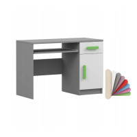 Psací stůl SMYK - šedý/bílý (více variant)