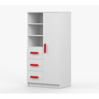 Regál SMYK - bílý (více variant)