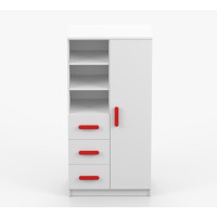 Regál SMYK - bílý (více variant)