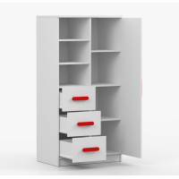 Regál SMYK - bílý (více variant)