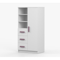 Regál SMYK - bílý (více variant)