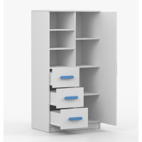 Regál SMYK - bílý (více variant)