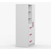 Regál SMYK - bílý (více variant)