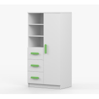 Regál SMYK - bílý (více variant)