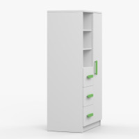 Regál SMYK - bílý (více variant)