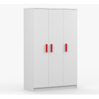 Šatní skříň SMYK 120 - bílá (více variant)