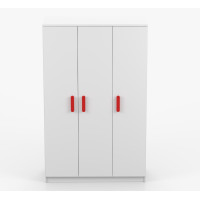 Šatní skříň SMYK 120 - bílá (více variant)