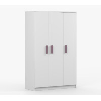 Šatní skříň SMYK 120 - bílá (více variant)