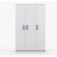 Šatní skříň SMYK 120 - bílá (více variant)