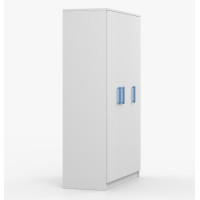 Šatní skříň SMYK 120 - bílá (více variant)