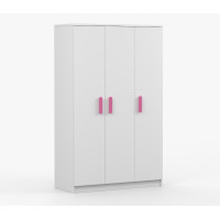 Šatní skříň SMYK 120 - bílá (více variant)