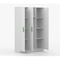 Šatní skříň SMYK 120 - bílá (více variant)