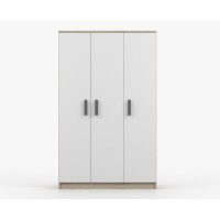 Šatní skříň SMYK 120 - dub sonoma/bílá (více variant)