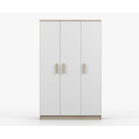 Šatní skříň SMYK 120 - dub sonoma/bílá (více variant)