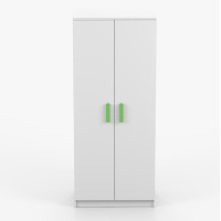 Šatní skříň SMYK 80 - bílá (více variant)