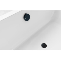 Polysan Vanová souprava s napouštěním, bovden, délka 1200mm, zátka 72mm, gun metal 71857.60