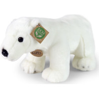 Rappa Plyšový medvěd lední stojící 30 cm ECO-FRIENDLY