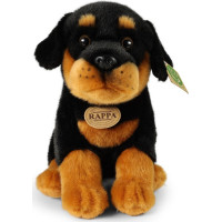 Rappa Plyšový pes rotvajler 30 cm ECO-FRIENDLY