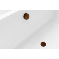 Polysan Vanová souprava, bovden, délka 1200mm, zátka 72mm, měď mat 71856.70