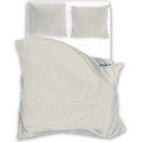 Ložní povlečení FASHION - 220x200 cm - béžové - bavlněný satén