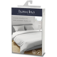 Bavlněné povlečení FASHION jednobarevné - bílé - 160x200 cm