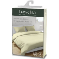 Bavlněné povlečení FASHION jednobarevné - béžové - 220x200 cm