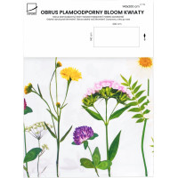 Velikonoční ubrus BLOOM Květiny - 140x200 cm - bílý