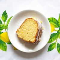 Dekorační ubrus LIMONE Citrony - 140x200 cm - bílý