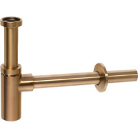 Sapho Umyvadlový sifon 5/4", odpad 32mm, kulatý, měď mat SI521