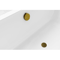 Polysan Vanová souprava s napouštěním, bovden, délka 1200mm, zátka 72mm, zlato mat 71857.91