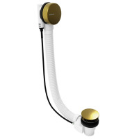 Polysan Vanová souprava, bovden, délka 800mm, zátka 72mm, zlato mat 71852.91